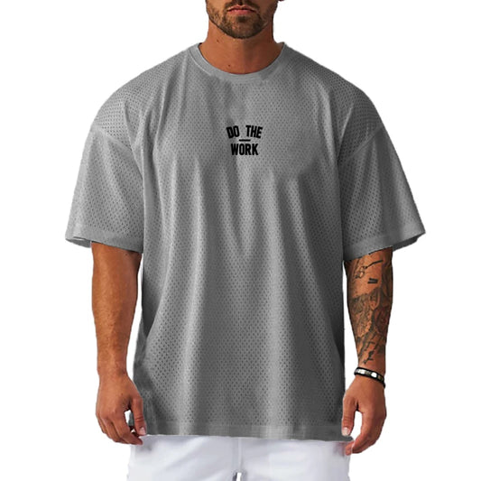 Camiseta oversize básica para hombre