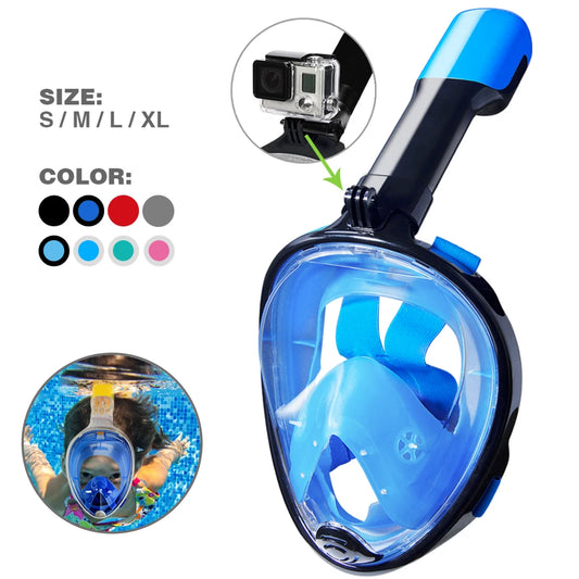 Máscara de buceo profesional para niños y adultos