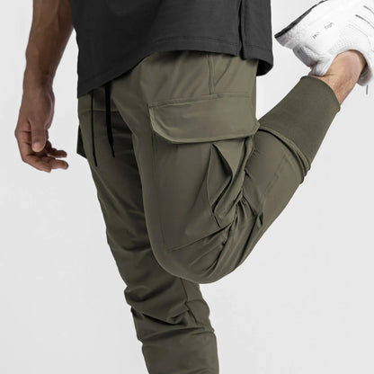 Pantalones deportivos de camuflaje para hombre