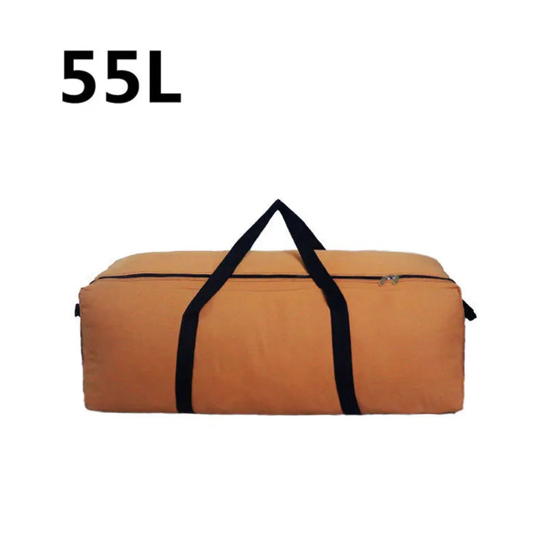 Bolsa de almacenamiento para equipo de acampada.