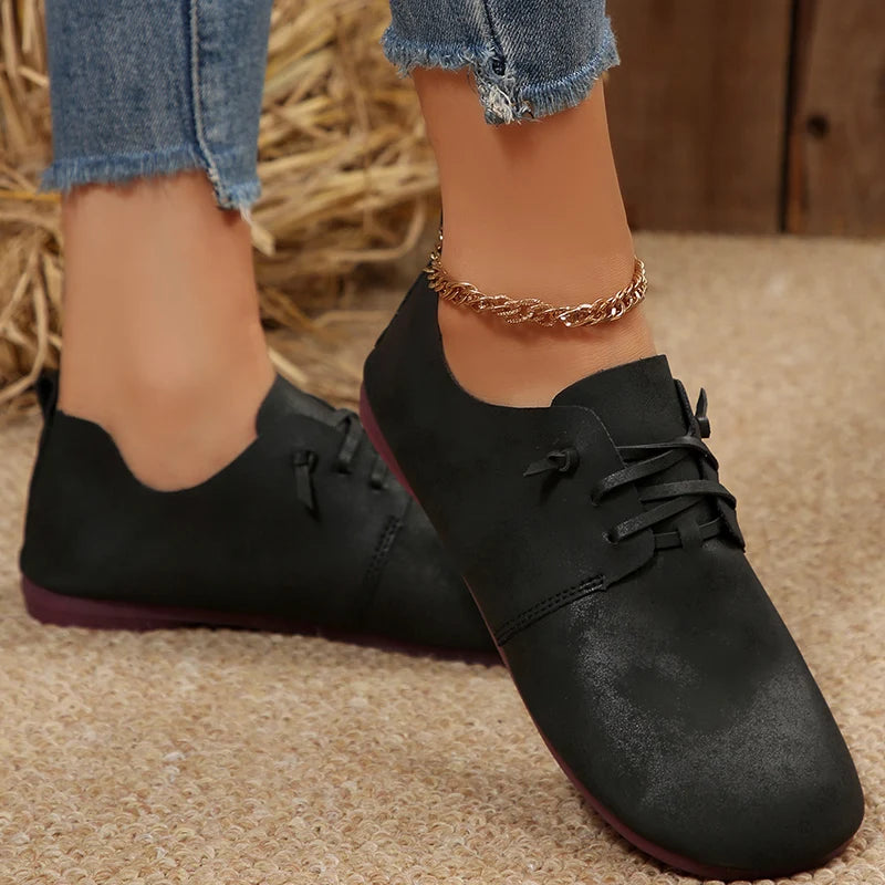Zapatillas informales planas para mujer