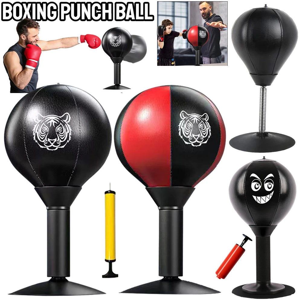 Mini saco de boxeo de escritorio