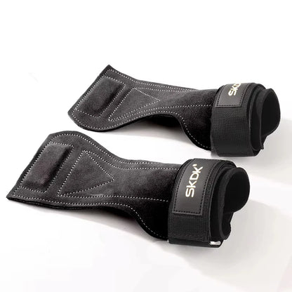 Guantes de gimnasio de 2 piezas con almohadillas