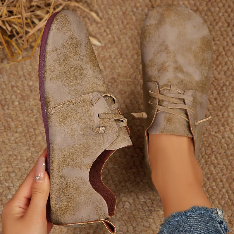 Zapatillas informales planas para mujer
