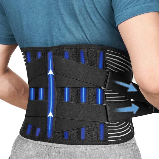 Faja de soporte lumbar ajustable