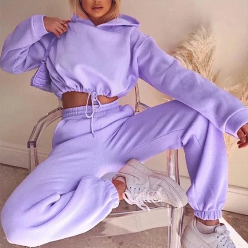 Conjunto de chándal deportivo informal de manga larga